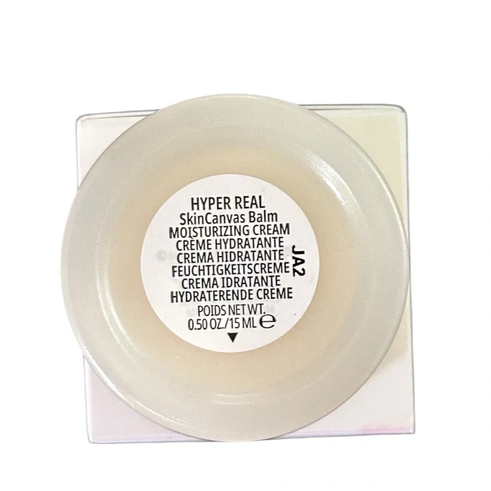 MAC Hyper Real SkinCanvas Balm Moisturizing Cream mini size .5 oz